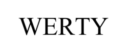 WERTY trademark