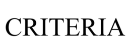 CRITERIA trademark