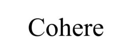 COHERE trademark