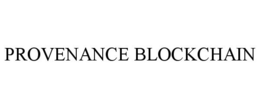 PROVENANCE BLOCKCHAIN trademark