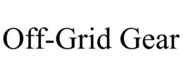 OFF-GRID GEAR trademark