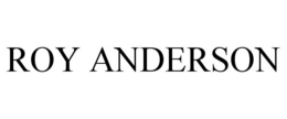 ROY ANDERSON trademark