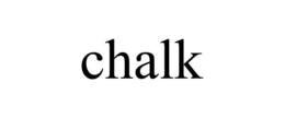CHALK trademark