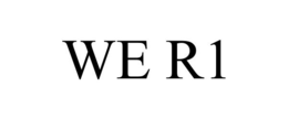WE R1 trademark