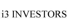 I3 INVESTORS trademark