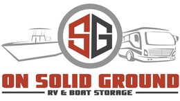 SG ON SOLID GROUND RV & BOAT STORAGE trademark