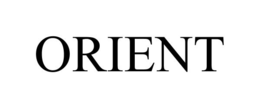 ORIENT trademark