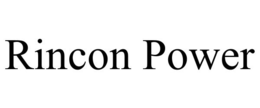 RINCON POWER trademark