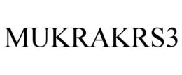 MUKRAKRS3 trademark