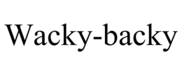 WACKY-BACKY trademark