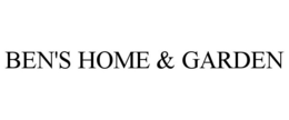 BEN'S HOME & GARDEN trademark
