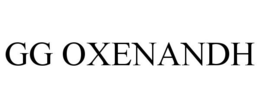 GG OXENANDH trademark