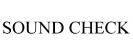 SOUND CHECK trademark