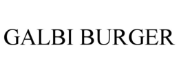 GALBI BURGER trademark