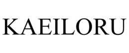 KAEILORU trademark