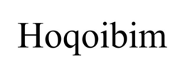 HOQOIBIM trademark