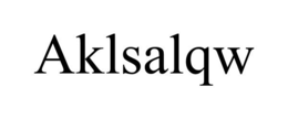 AKLSALQW trademark