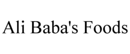 ALI BABA'S FOODS trademark
