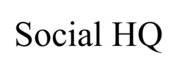 SOCIAL HQ trademark