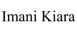 IMANI KIARA trademark