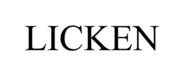LICKEN trademark