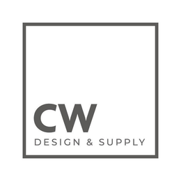 CW DESIGN & SUPPLY trademark