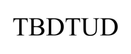TBDTUD trademark