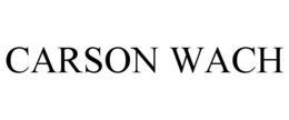 CARSON WACH trademark