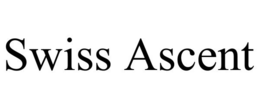 SWISS ASCENT trademark
