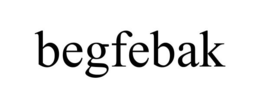 BEGFEBAK trademark