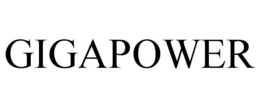 GIGAPOWER trademark