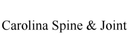 CAROLINA SPINE & JOINT trademark