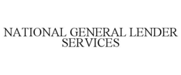 NATIONAL GENERAL LENDER SERVICES trademark