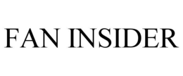 FAN INSIDER trademark