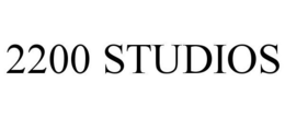 2200 STUDIOS trademark
