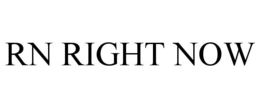 RN RIGHT NOW trademark