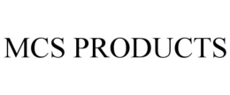 MCS PRODUCTS trademark