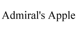 ADMIRAL'S APPLE trademark