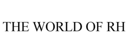 THE WORLD OF RH trademark