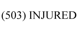 (503) INJURED trademark