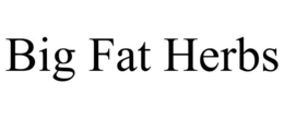 BIG FAT HERBS trademark