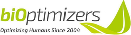 BIOPTIMIZERS OPTIMIZING HUMANS SINCE 2004 trademark