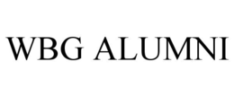 WBG ALUMNI trademark