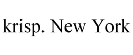 KRISP. NEW YORK trademark