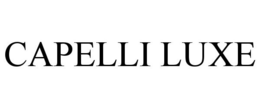CAPELLI LUXE trademark