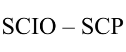 SCIO - SCP trademark