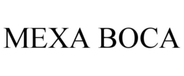 MEXA BOCA trademark