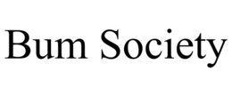 BUM SOCIETY trademark