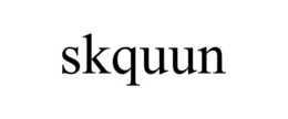 SKQUUN trademark