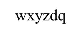 WXYZDQ trademark